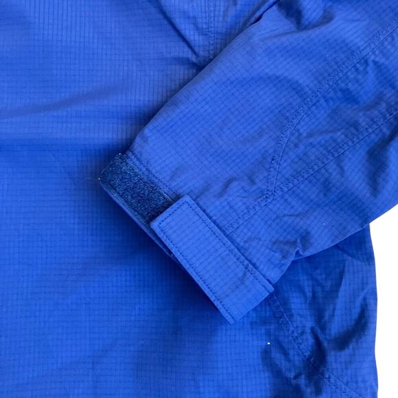 REI Girls Sz L (14-16) Water Resistant Jacket Hooded Lightweight Blue Fall - Picture 12 of 16